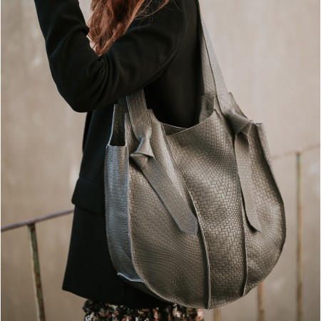 'EGO' bag in grey